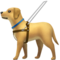 Guide Dog emoji on Apple